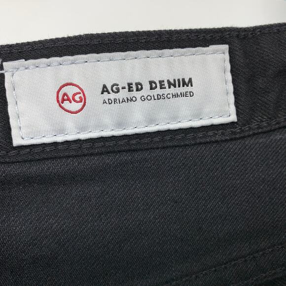 Adriano Goldschmied AG The Phoebe Vintage High Waist Taper Leg Jean Sz 28 Black - Picture 8 of 9